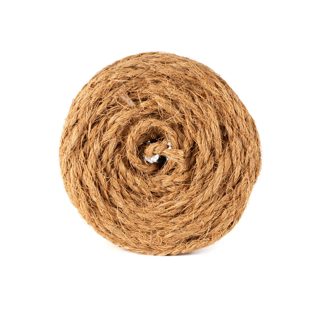 3,5 mm Corde de coco naturelle marron cuoronne de 50 mètres