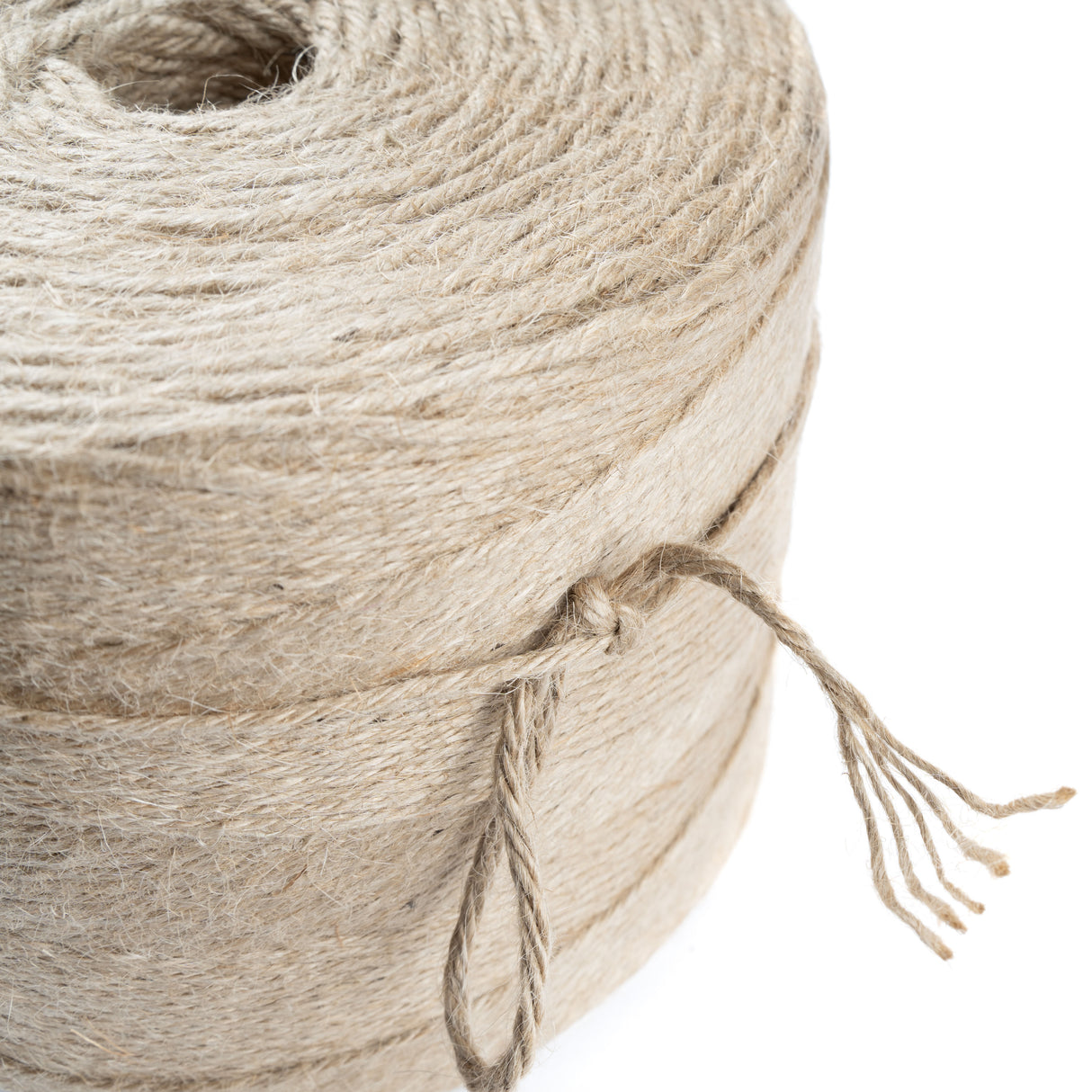 Jute 5 brins - Cordeau pour concombres/tomates - bobine de 3 kg