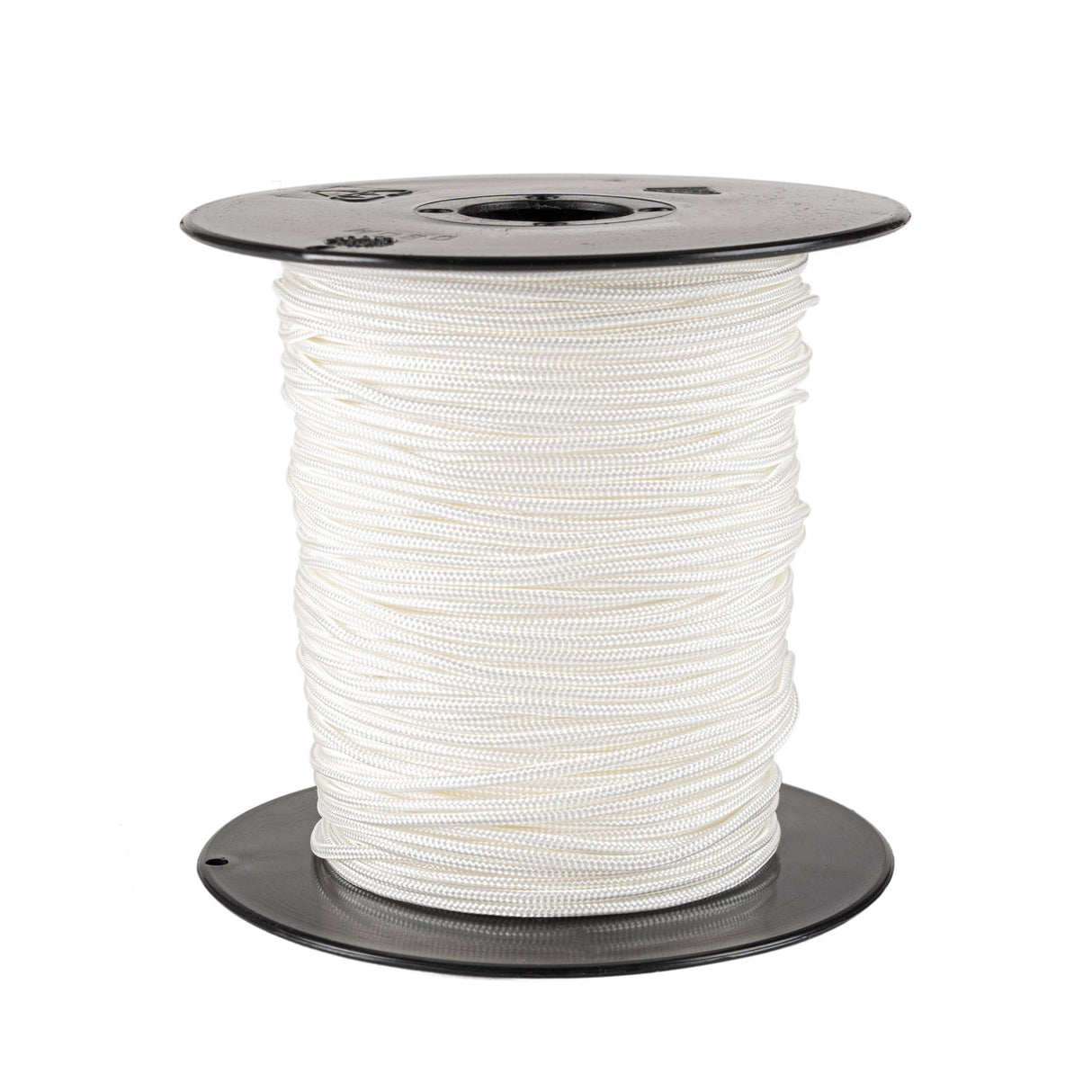 Cordon pour stores - épaisseur 1,7 mm - blanc - bobine de 50 mètres