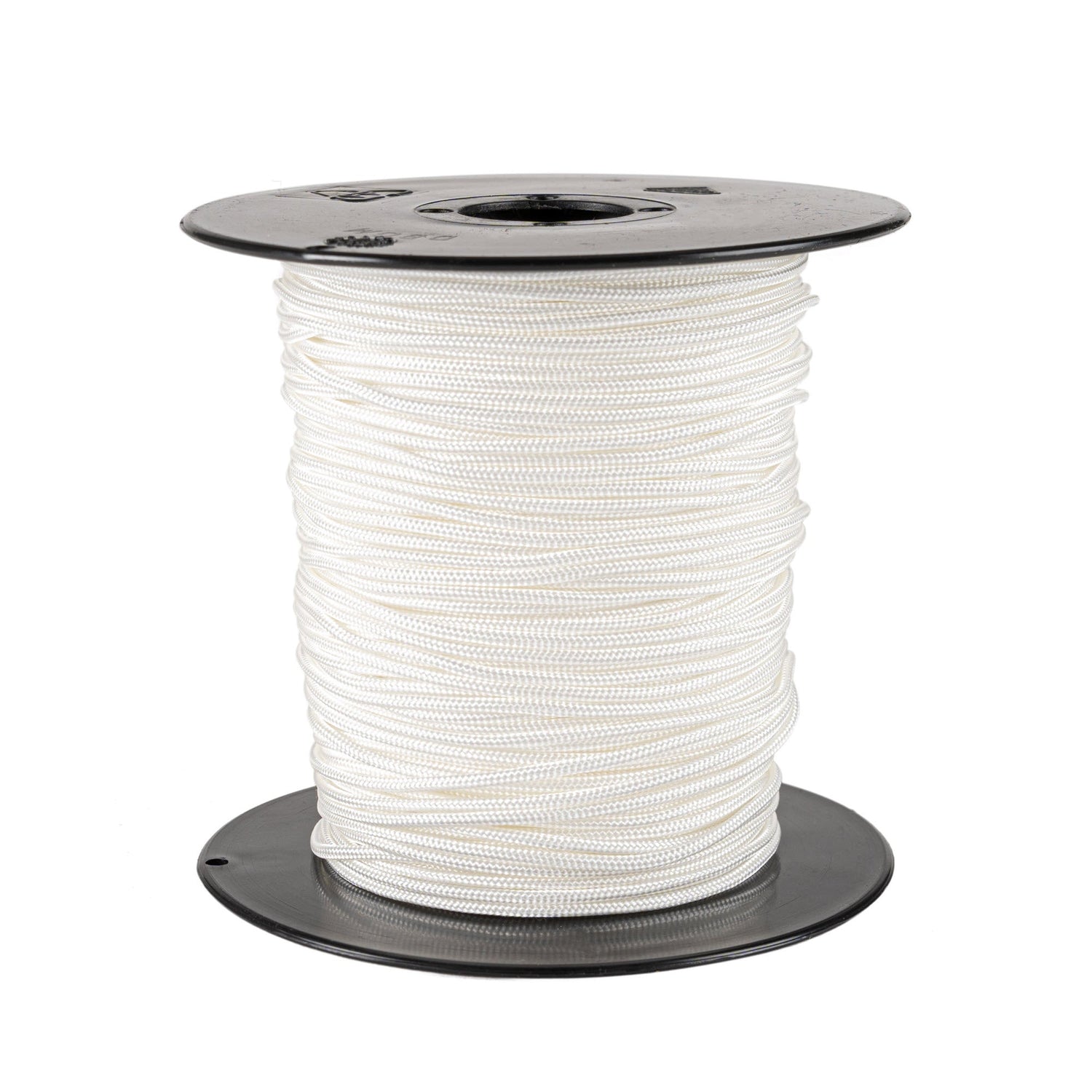 Cordon pour stores - épaisseur 1,7 mm - blanc - bobine de 50 mètres