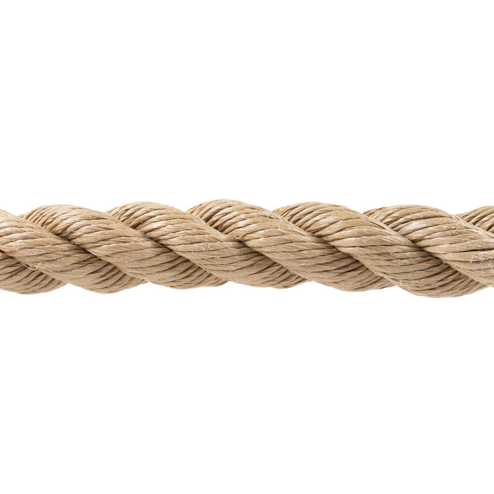 32 mm Corde multifonction en polypropylène (PP) beige