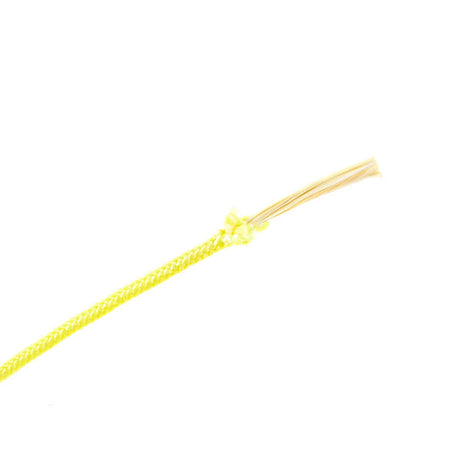 Cordelette kevlar 3 mm avec gaine polyester jaune fluo — Test de résistance à la rupture