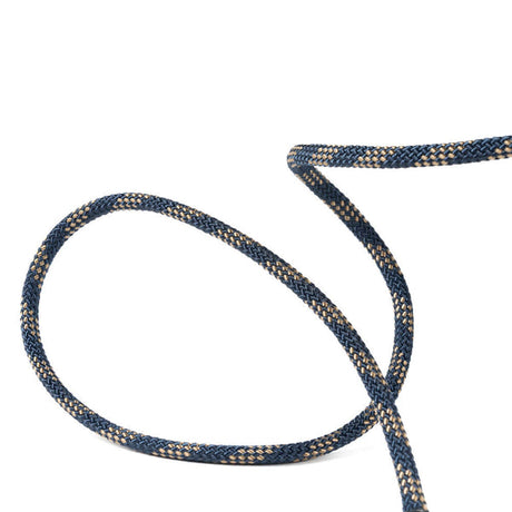 5 mm HMPE blauw met goud merkdraad