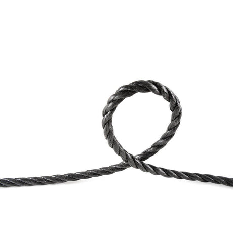 Polyprop touw 8 mm zwart per meter