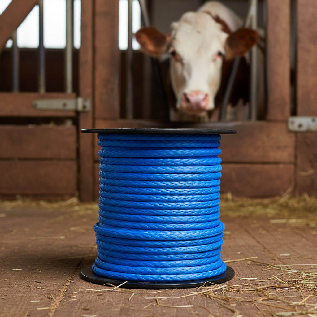 Cordage pour racleur à lisier : Pourquoi le HMPE de Prorope est le choix le plus judicieux pour votre étable et votre bétail