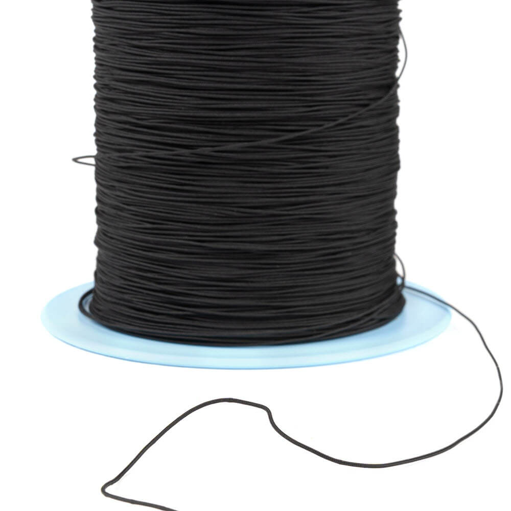 Dyneema de 0,8 mm avec gaine en polyester noir