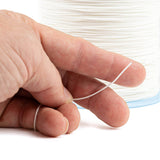 Dyneema de 0,9 mm avec gaine en polyester blanc