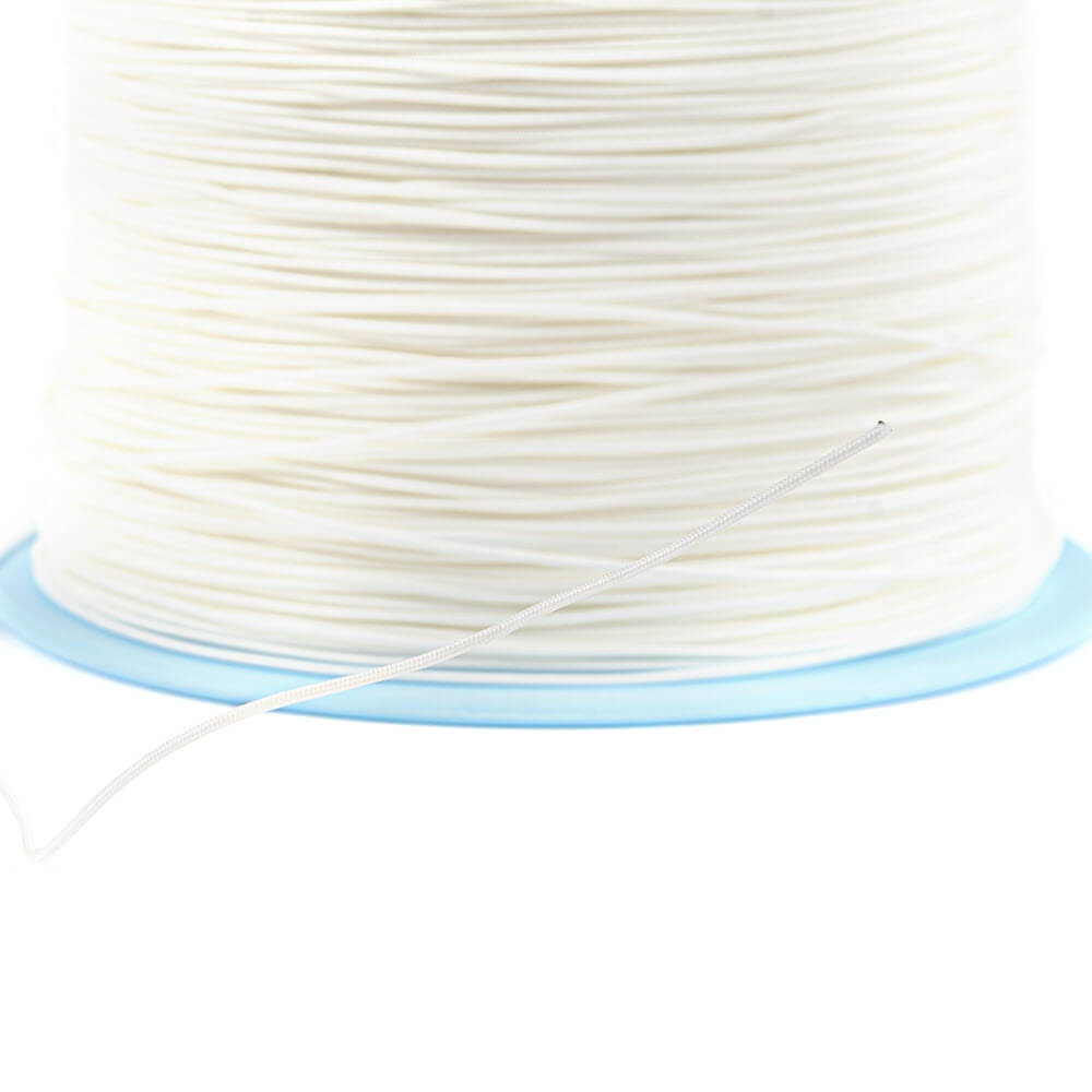Dyneema de 0,9 mm avec gaine en polyester blanc