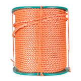 Corde en polypropylène orange