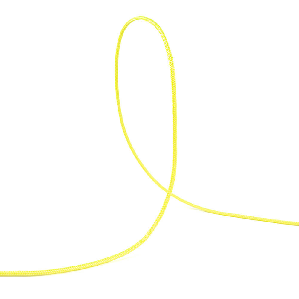 Cordelette Kevlar 3 mm avec Gaine Polyester | Noir & Néon