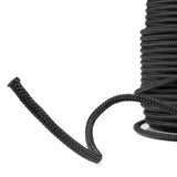 Cordon de tirage en nylon noir - 7 mm Pour portes à enroulement rapide