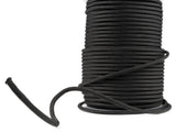 Cordon de tirage en nylon noir - 7 mm Pour portes à enroulement rapide