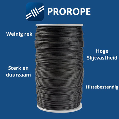 Kevlar 1,5 mm eigenschappen zoals hittebestendigheid
