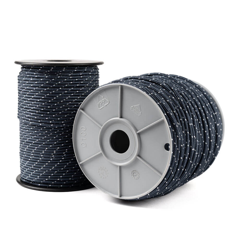 Cordelette Dyneema SK78 avec gaine polyester – 2 à 6 mm