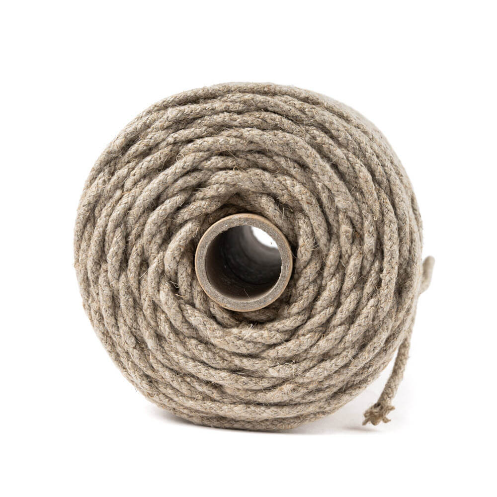 Corde chanvre tressée de 3 mm
