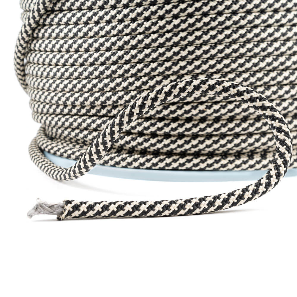 Liros XTR Racer – Écoute de course 10 mm | Âme Dyneema SK78 | Gaine aramide/polyester | 6900 kg