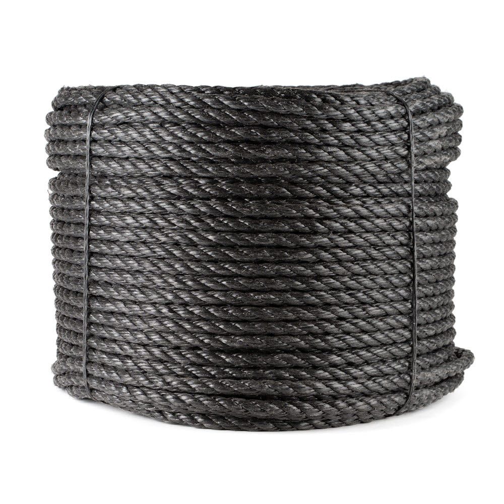 Corde en polypropylène Noir