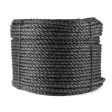 Corde en polypropylène Noir