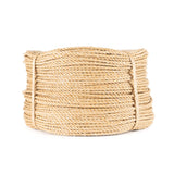Corde en polypropylène de couleur manille / beige