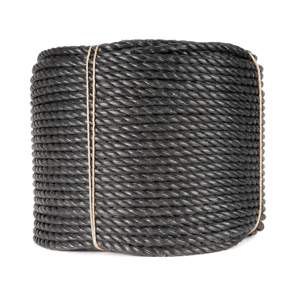Corde en polypropylène Noir