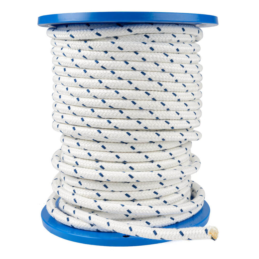 Écoute blanche de 12 mm avec fil repère bleu